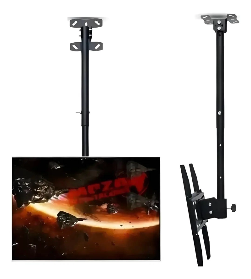 SOPORTE DE TECHO PARA TV 20 A 55 PULGADAS HASTA 50KG - 1