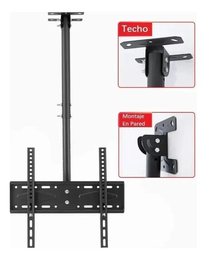 SOPORTE DE TECHO PARA TV 20 A 55 PULGADAS HASTA 50KG - 2