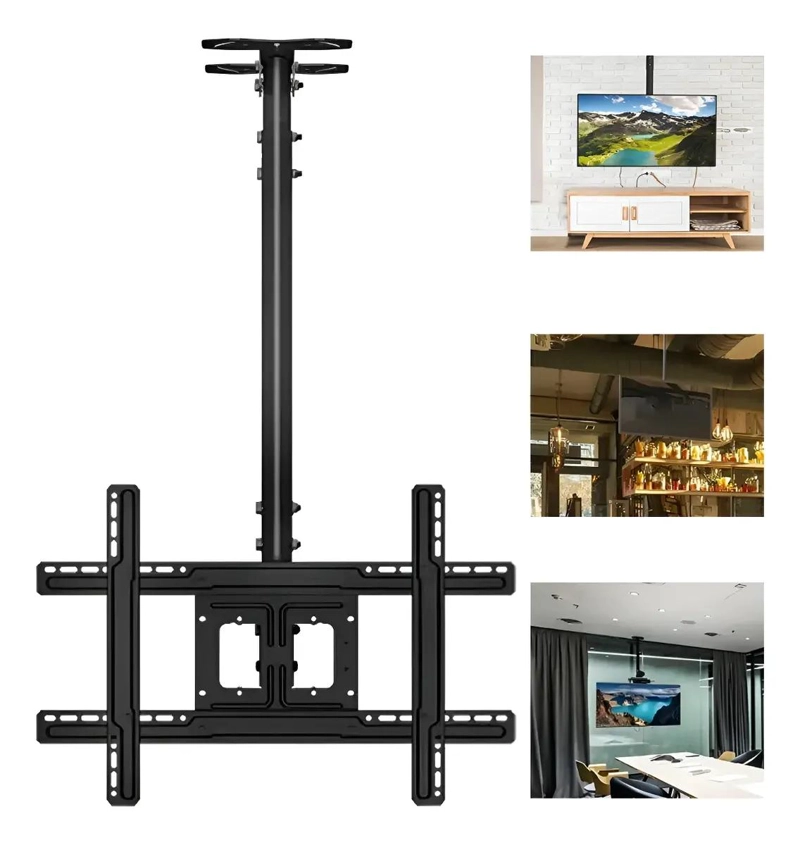 SOPORTE DE TECHO RETRACTIL PARA TV 32-75 PULGADAS NEGRO - 1