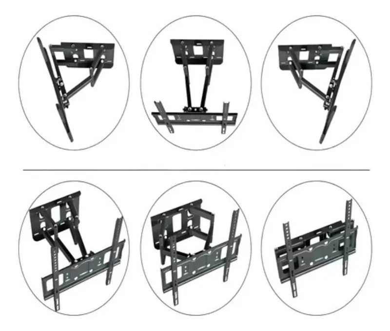 SOPORTE DE BRAZO DOBLE PARA TV 26-65 PULGADAS - 4