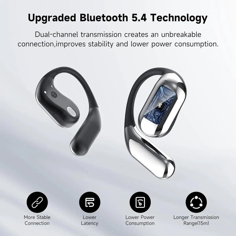 AURICULARES BLUETOOTH TWS DEPORTIVOS CON PANTALLA TACTIL - 2