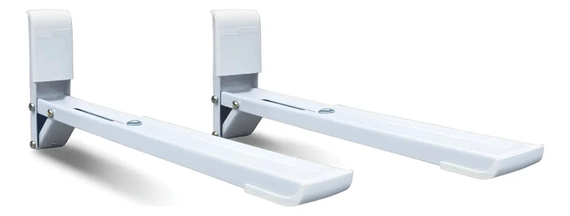 GENÉRICO SOPORTE AJUSTABLE BLANCO PARA MICROONDAS