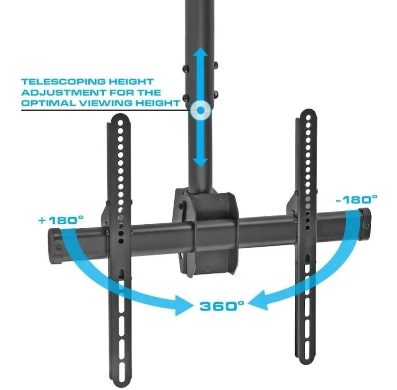 SOPORTE DE TECHO TELESCOPICO PARA TV 37 A 70 PULGADAS - 2