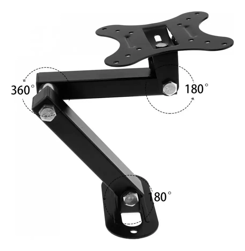 SOPORTE MOVIL PARA TV Y MONITOR 10-32 PULGADAS - 4