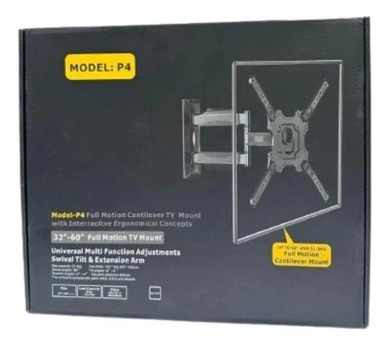 SOPORTE ARTICULADO PARA TELEVISOR 32 A 60 PULGADAS - 2