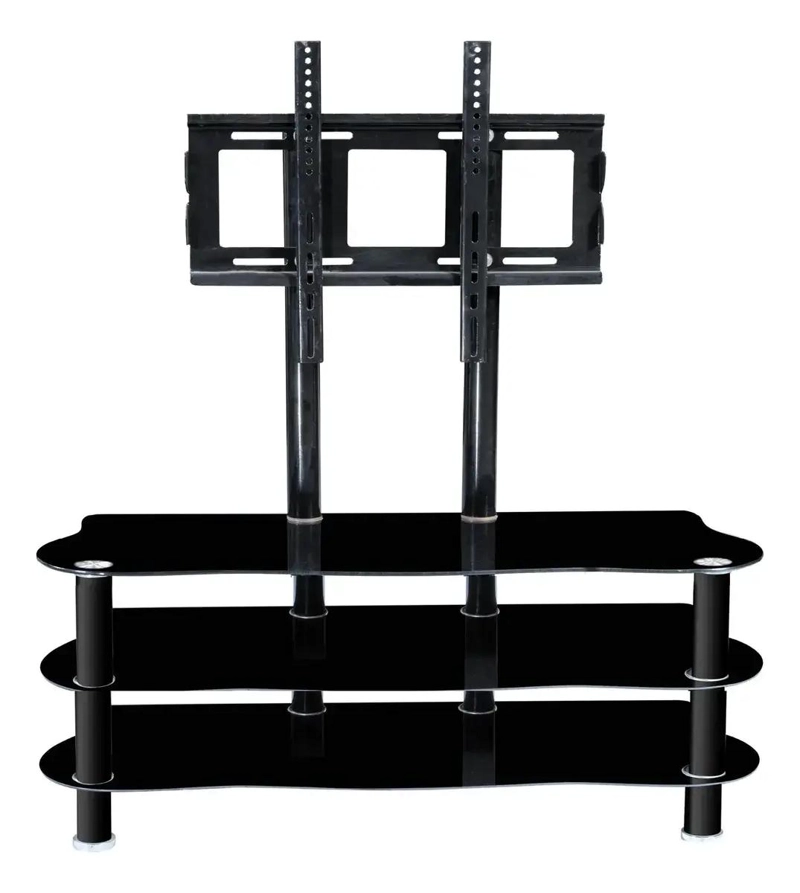 SOPORTE UNIVERSAL 3 BANDEJAS VIDRIO TEMPLADO 21-50' - 1