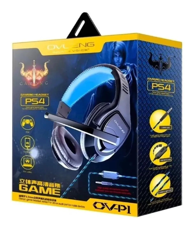 AUDIFONO GAMER OV P1 CON SONIDO 360° ESTE REO - 3