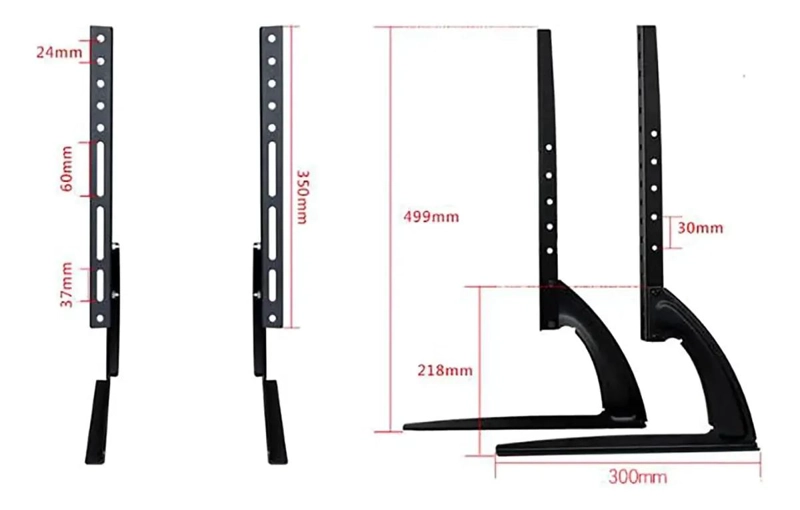 BASE SOPORTE UNIVERSAL PARA TV DE 37 A 75 PULGADAS - 3