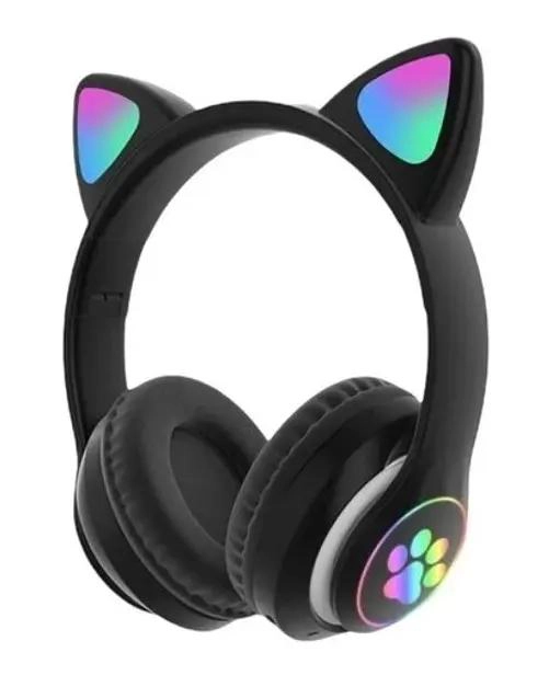 AUDIFONOS INALAMBRICOS CON LUCES RGB PARA NIÑOS - 1