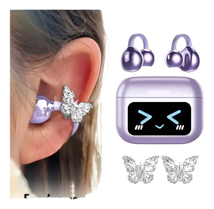 AUDIFONOS INALAMBRICOS BLUETOOTH TIPO ARETE M100 - 1