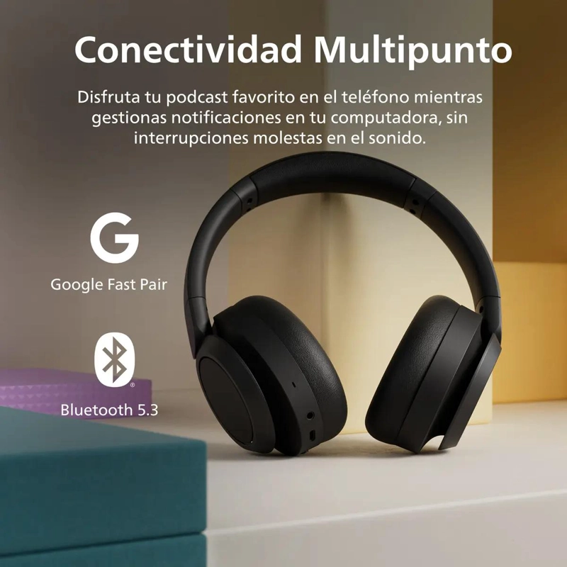AUDIFONOS INALAMBRICOS BLUETOOTH CON CANCELACION DE RUIDO - 4