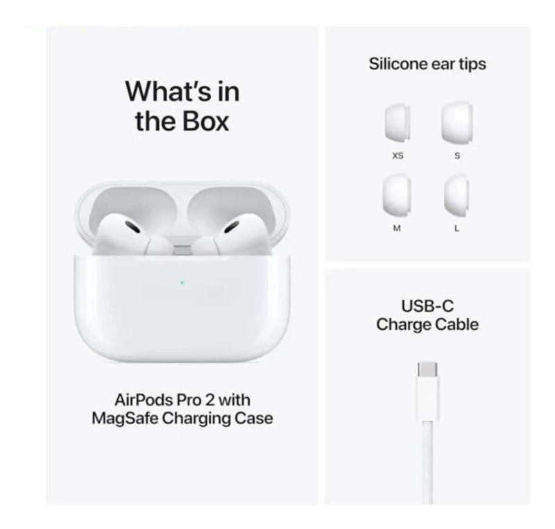 AUDIFONOS INALAMBRICOS COMPATIBLES CON AIRPODS PRO 2 - 3
