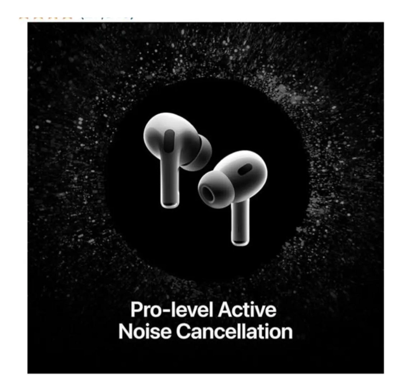 AUDIFONOS INALAMBRICOS COMPATIBLES CON AIRPODS PRO 2 - 4