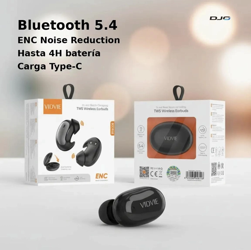 AUDIFONOS BLUETOOTH IN EAR CON REDUCCION DE RUIDO - 2