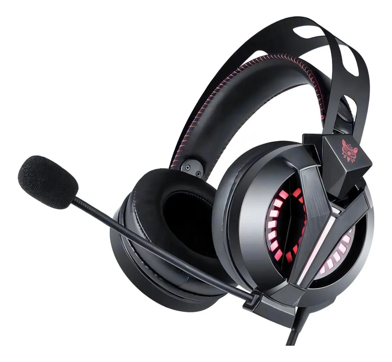 AUDIFONOS GAMER CON LUZ LED Y SONIDO ENVOLVENTE - 2
