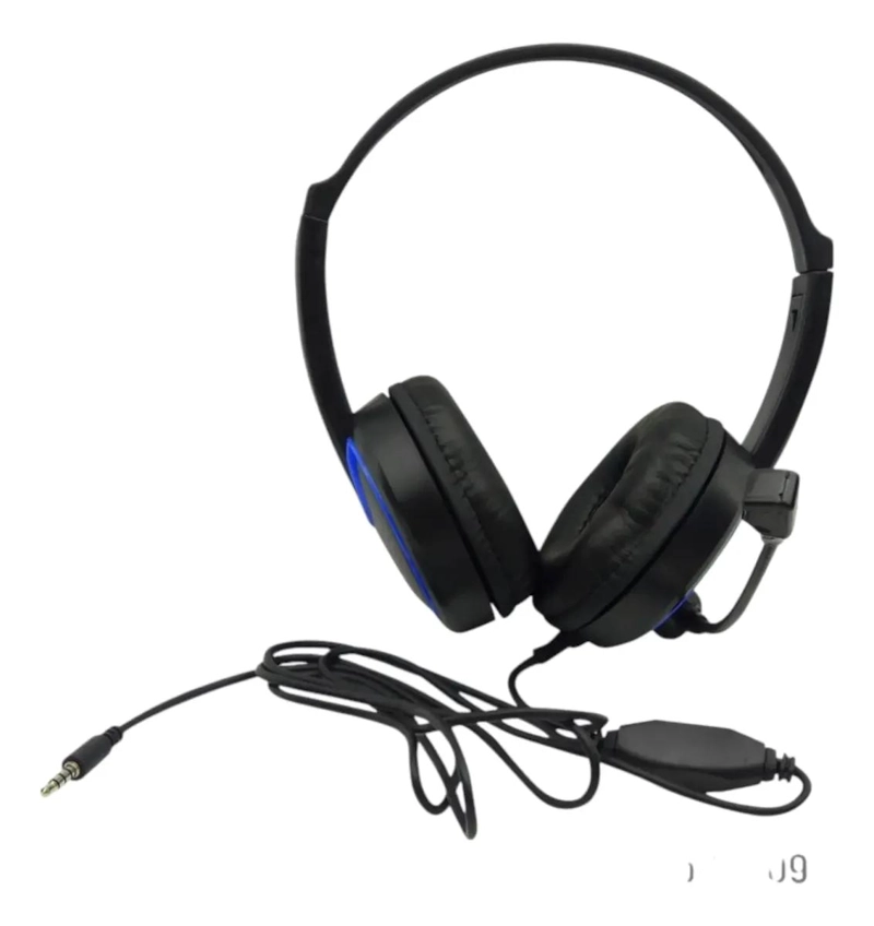 AUDIFONOS GAMER CON MICROFONO INTEGRADO NEGRO - 2