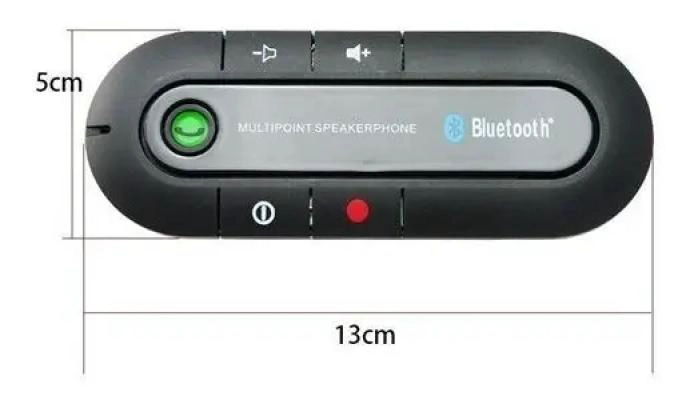 PACK 2 MANOS LIBRES BLUETOOTH PARA AUTO CON ALTAVOZ - 3