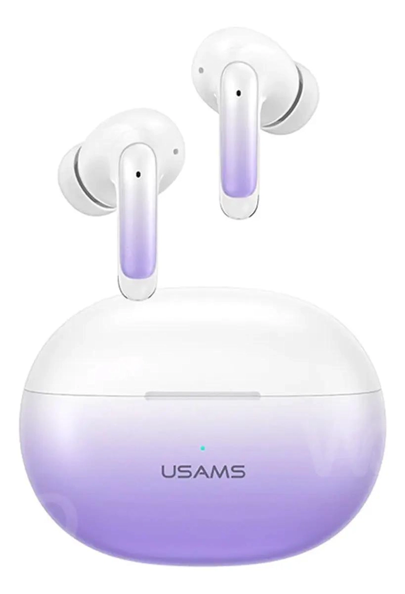 AUDIFONOS BLUETOOTH USAMS XD19 COLOR VIOLETA - 1
