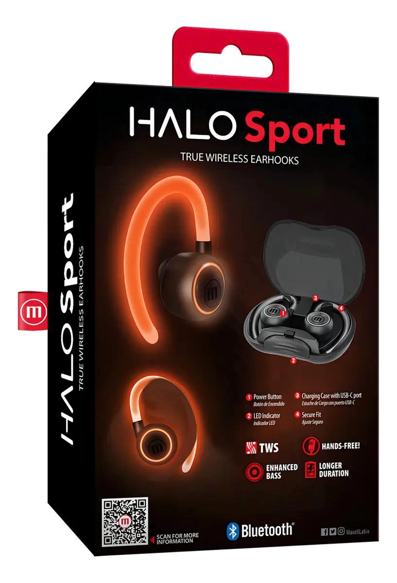 AUDIFONOS INALAMBRICOS BLUETOOTH TWS CON ILUMINACION - 3