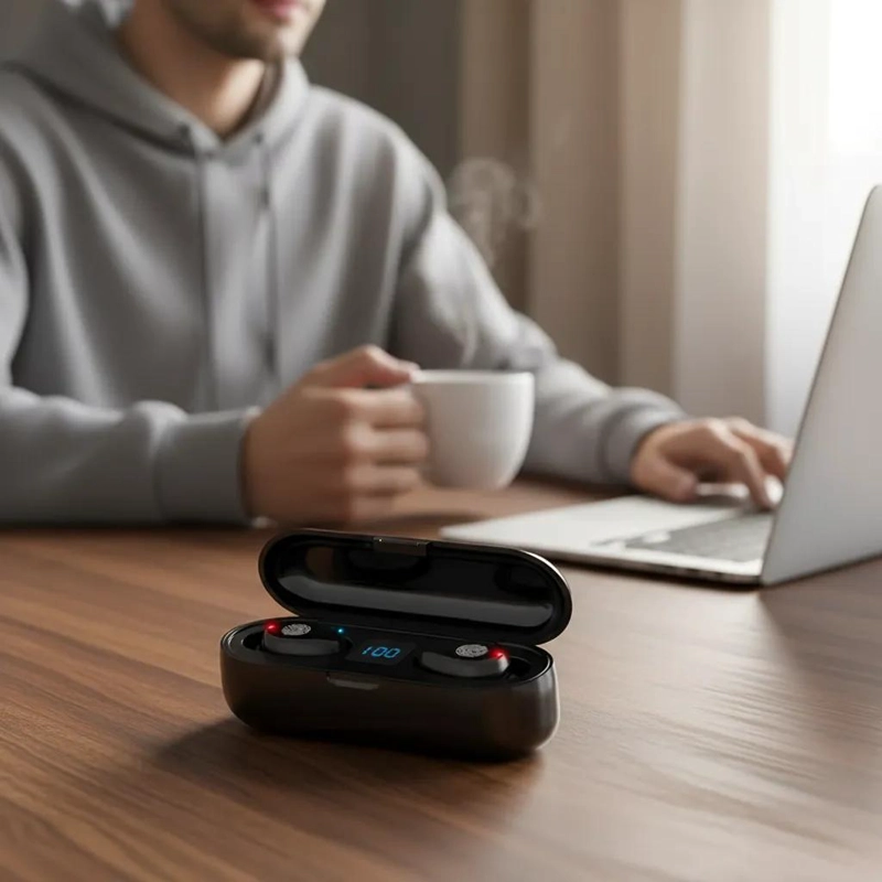 AUDIFONOS BLUETOOTH TACTILES F9 5.1 IMANTADOS - 5