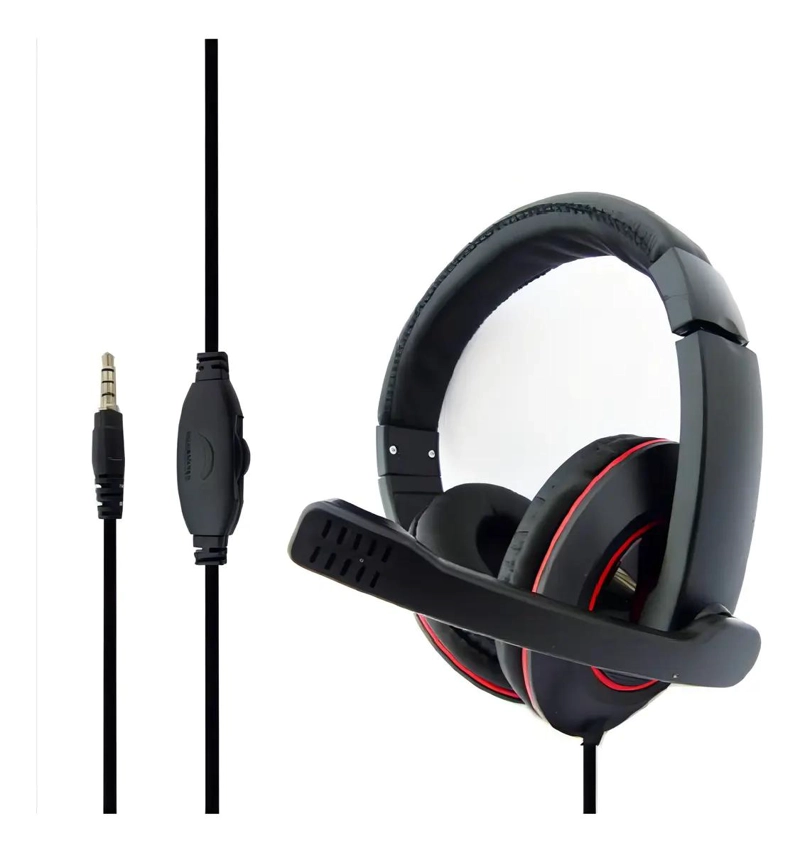 AUDIFONOS GAMER STEREO VERDE CON MICROFONO - 1