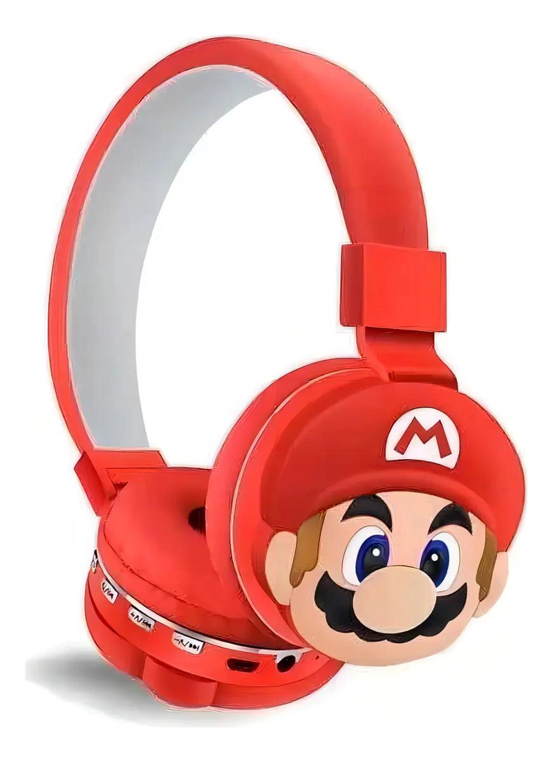 AUDIFONOS BLUETOOTH INALAMBRICOS COLOR ROJO - 1