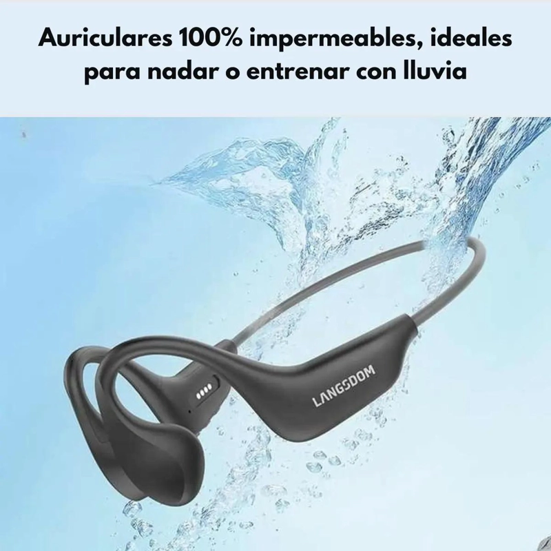 AUDIFONOS NATACION IPX8 CONDUCCION OSEA - 2
