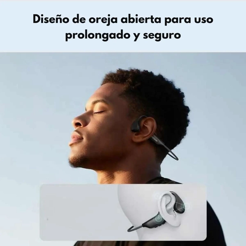 AUDIFONOS NATACION IPX8 CONDUCCION OSEA - 3