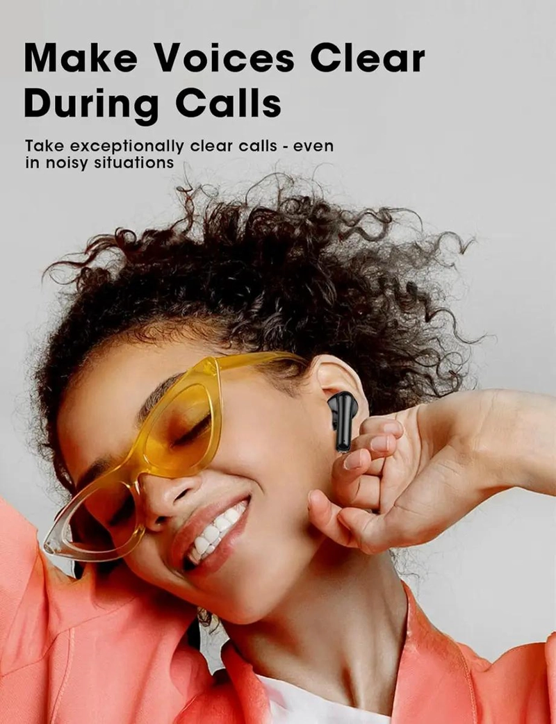 AUDIFONOS BLUETOOTH INALAMBRICOS 5.3 HI-FI PARA CELULAR - 5