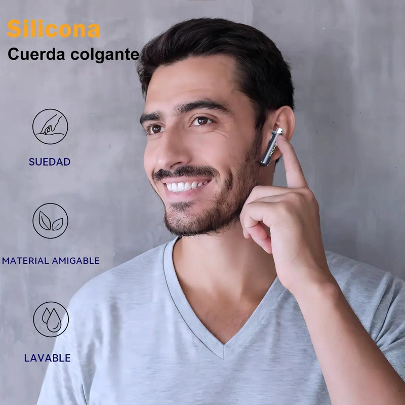 AUDIFONOS IN-EAR TWS T18 COLOR NEGRO - 5