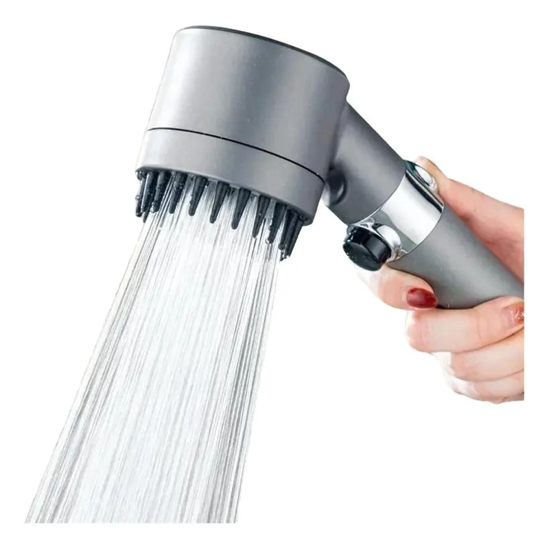 CABEZAL DE DUCHA TURBO 4 EN 1 CON MASAJEADOR - 5