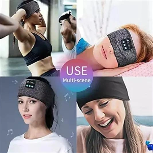 AUDIFONOS BLUETOOTH PARA DORMIR Y YOGA CON CINTILLO - 4