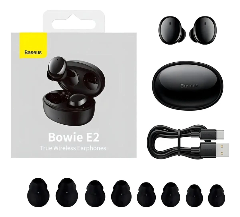 AURICULARES BLUETOOTH INALAMBRICOS V5.2 CON CANCELACION - 4