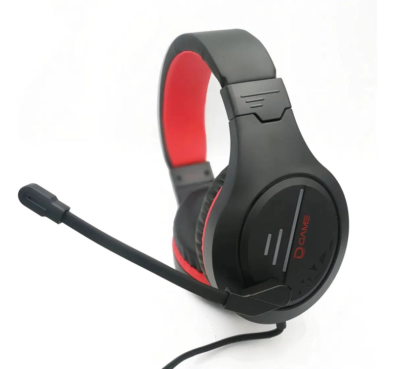 AUDIFONOS PARA PC GAMER CON MICROFONO Y AUXILIAR NEGRO - 2