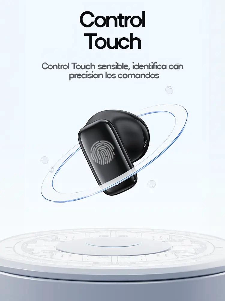 AUDIFONOS BLUETOOTH IN EAR CON CONTROL TACTIL - 2