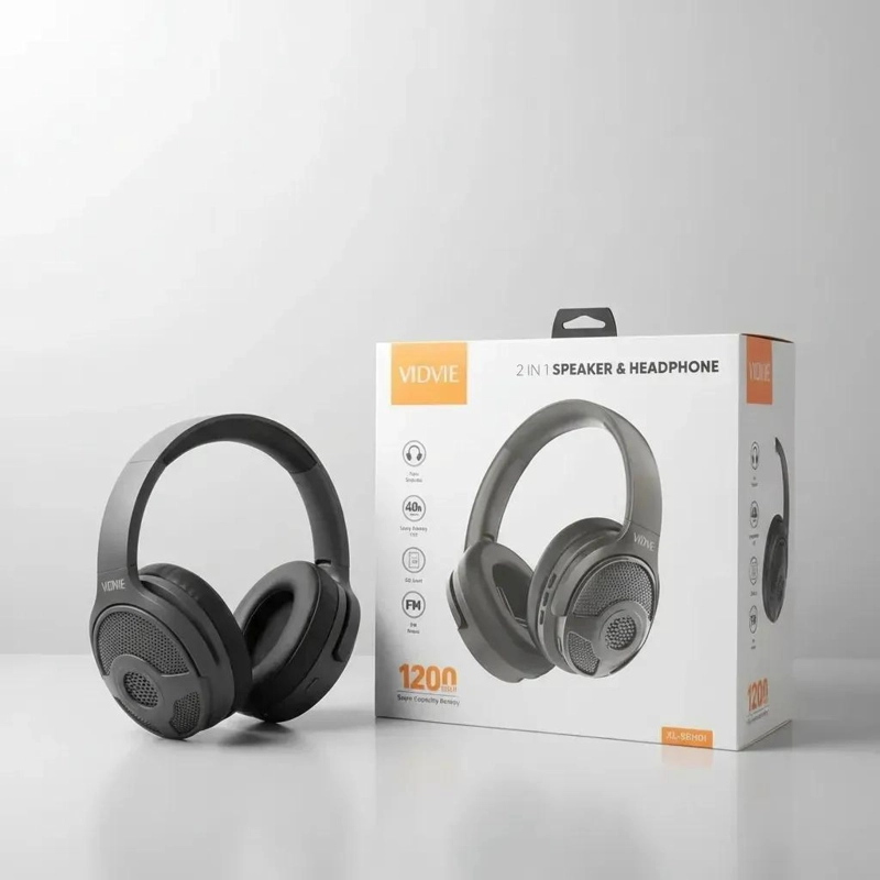 AUDIFONOS INALAMBRICOS OVER-EAR 40 HORAS 2 EN 1 - 2