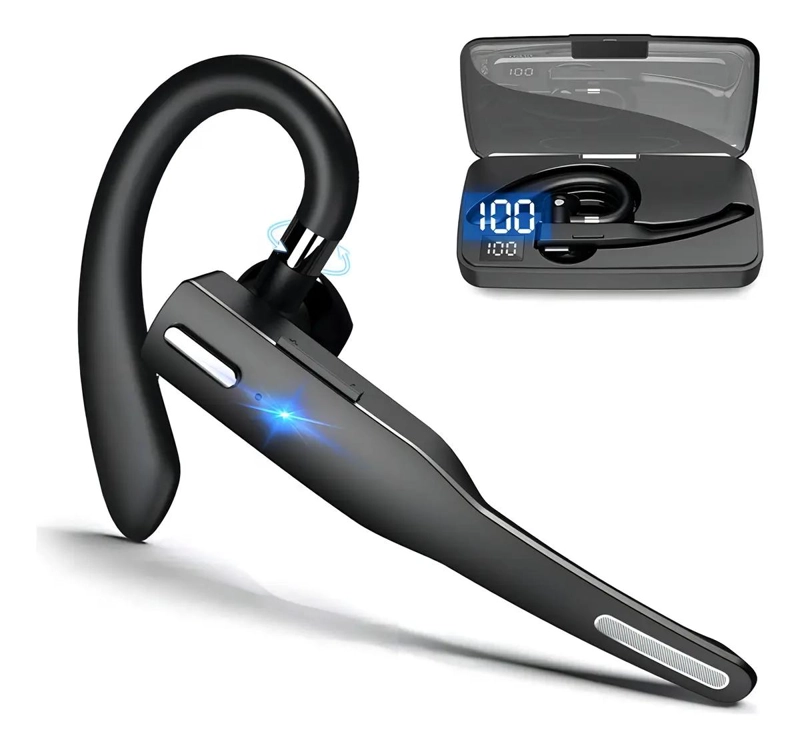 AUDIFONO BLUETOOTH INALAMBRICO MANOS LIBRES PARA AUTO - 1