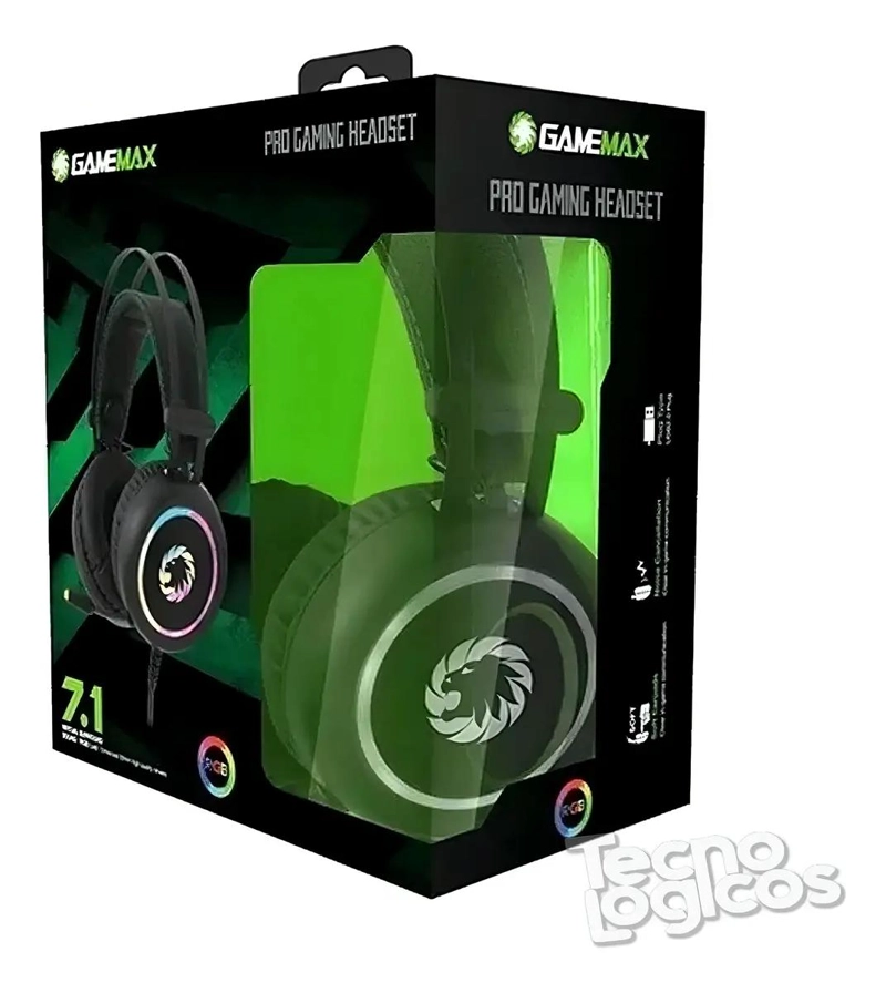 AURICULAR GAMER CON MICROFONO RGB Y SONIDO 7.1 USB - 2