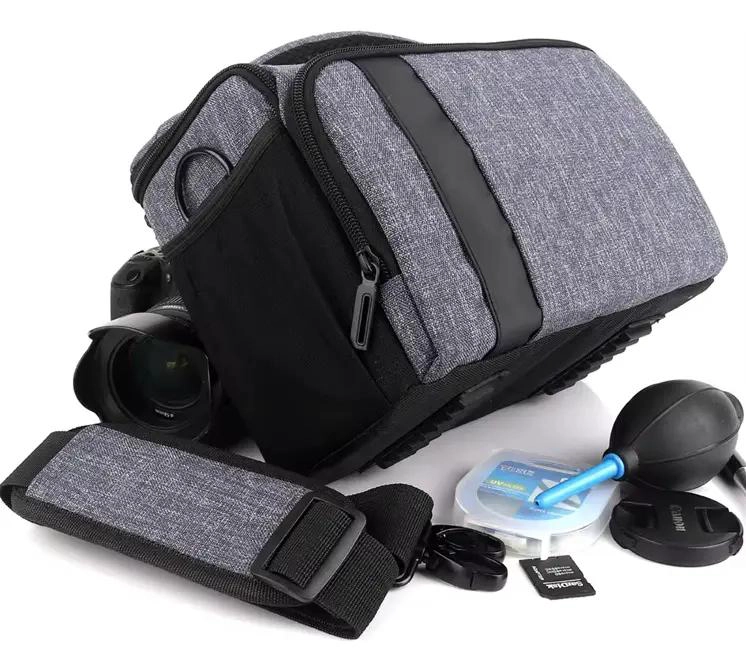 BOLSO PARA CAMARA DSLR CON FUNDA PROTECTORA - 2