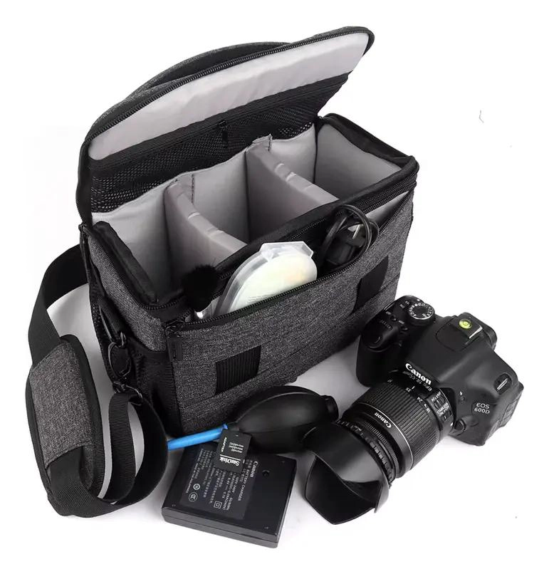 BOLSO PARA CAMARA DSLR CON FUNDA PROTECTORA - 3