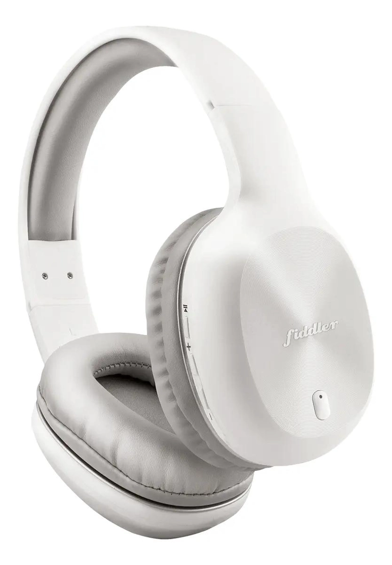 AUDIFONOS BLUETOOTH ON-EAR CON MANOS LIBRES BLANCO - 1