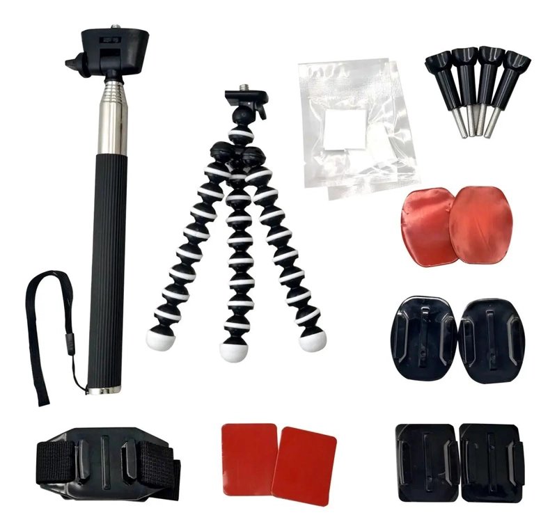 KIT 32 EN 1 ACCESORIOS PARA CAMARAS DEPORTIVAS - 4