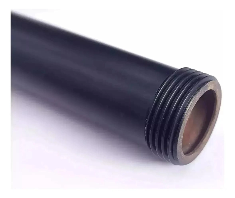 EXTENSION PARA COLUMNA DE DUCHA NEGRA 30 CM - 2