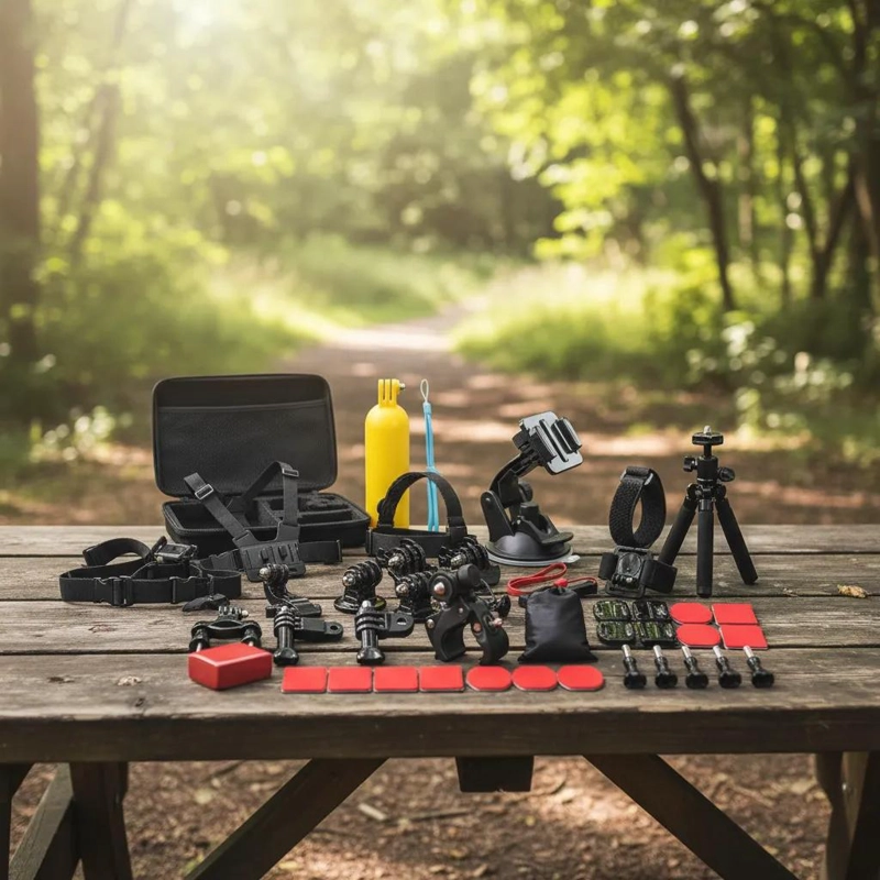 KIT DE 51 ACCESORIOS PARA CAMARA DEPORTIVA - 4