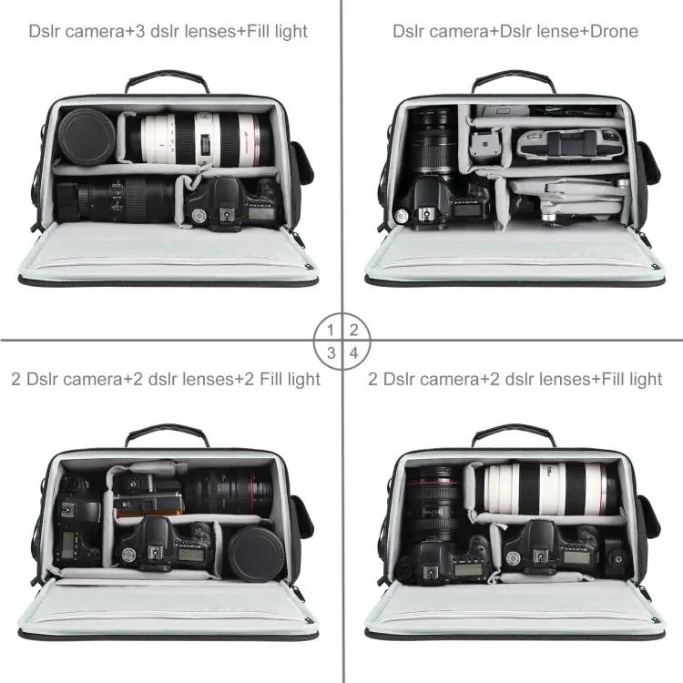 BOLSO BANDOLERA IMPERMEABLE PARA CAMARA FOTOGRAFICA - 5