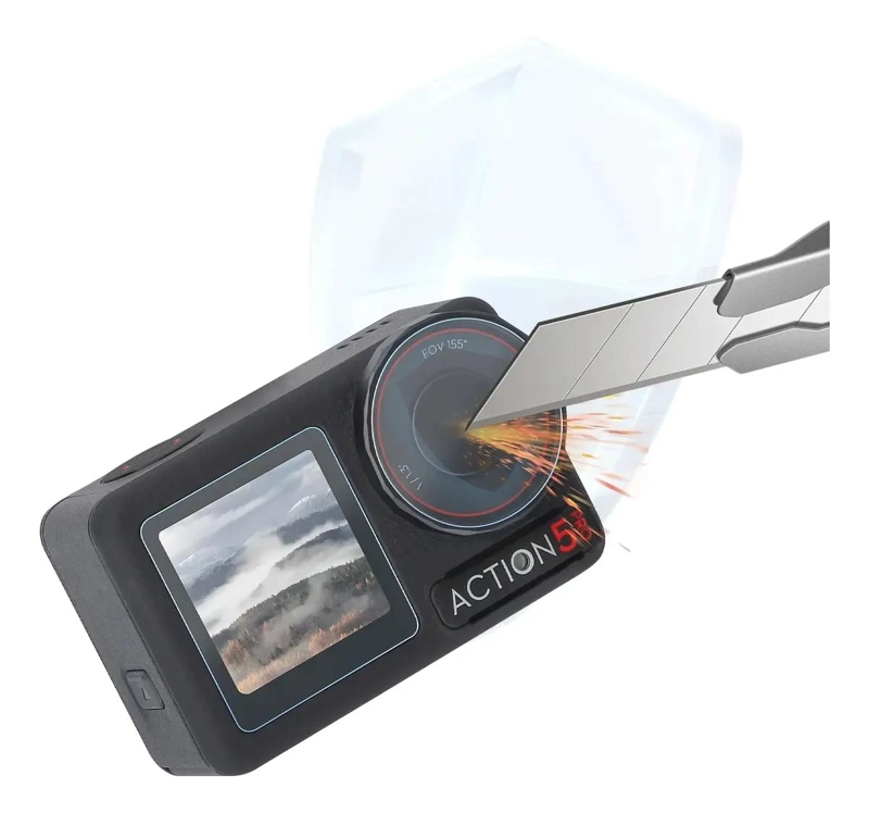LAMINAS PROTECTORAS DE VIDRIO PARA CAMARA DE ACCION - 2