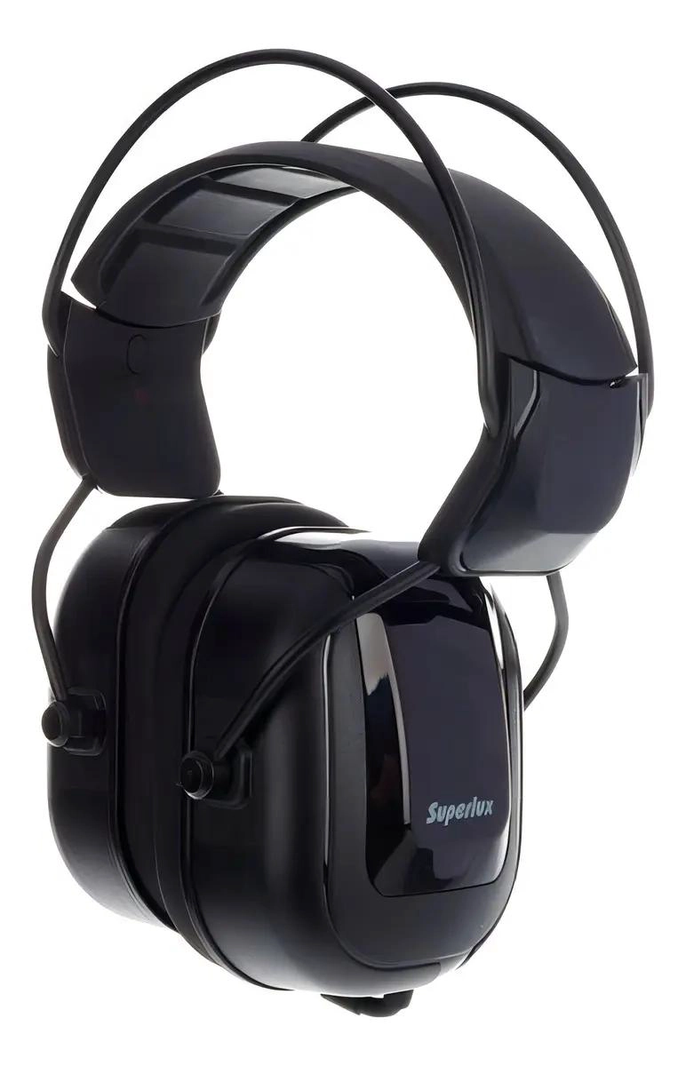 AURICULARES PARA MONITOREO Y BATERIA SUPERLUX HD665 NEGRO - 5