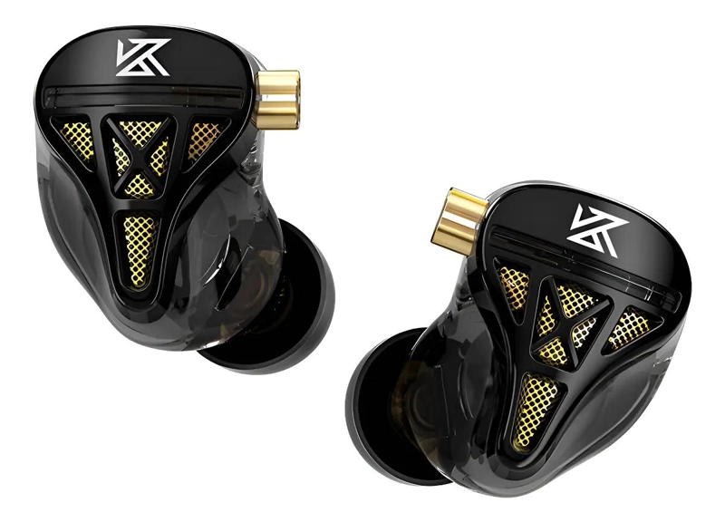 AUDIFONOS IN-EAR KZ DQS SIN MICROFONO COLOR NEGRO - 2