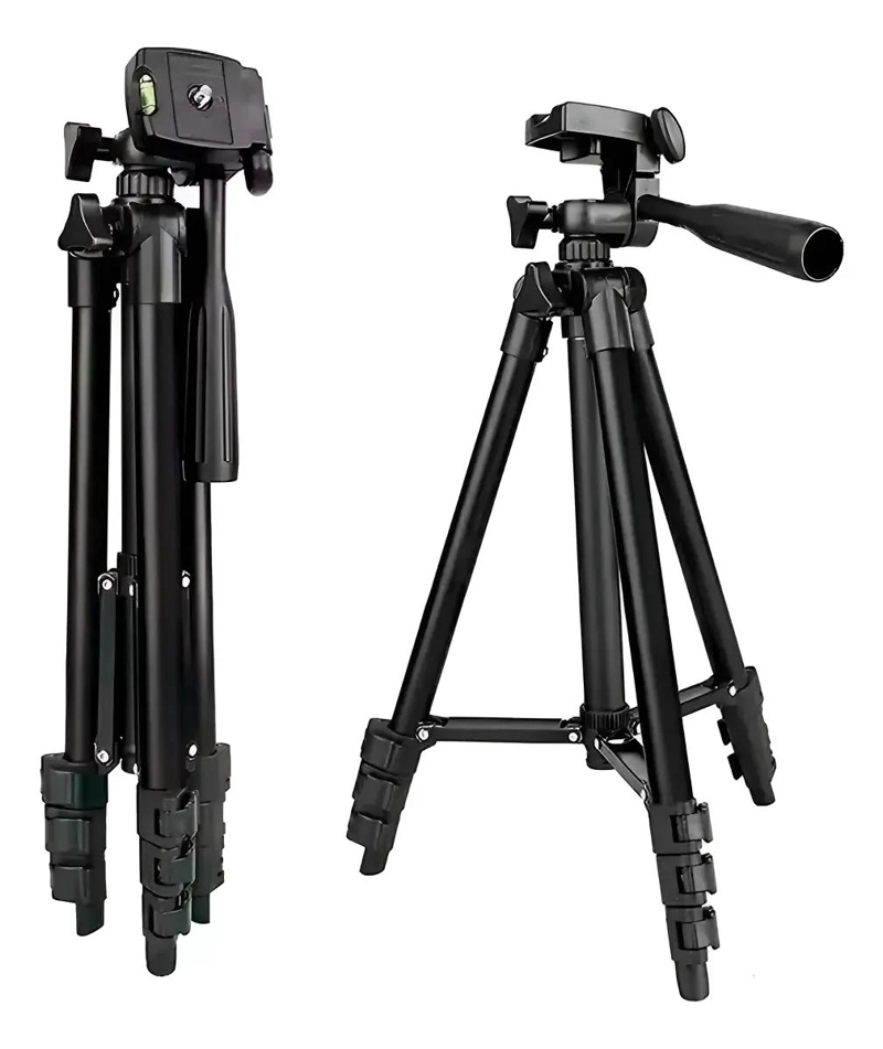 TRIPODE PROFESIONAL 1.9M PARA CAMARA Y CELULAR CON ROTACI - 4