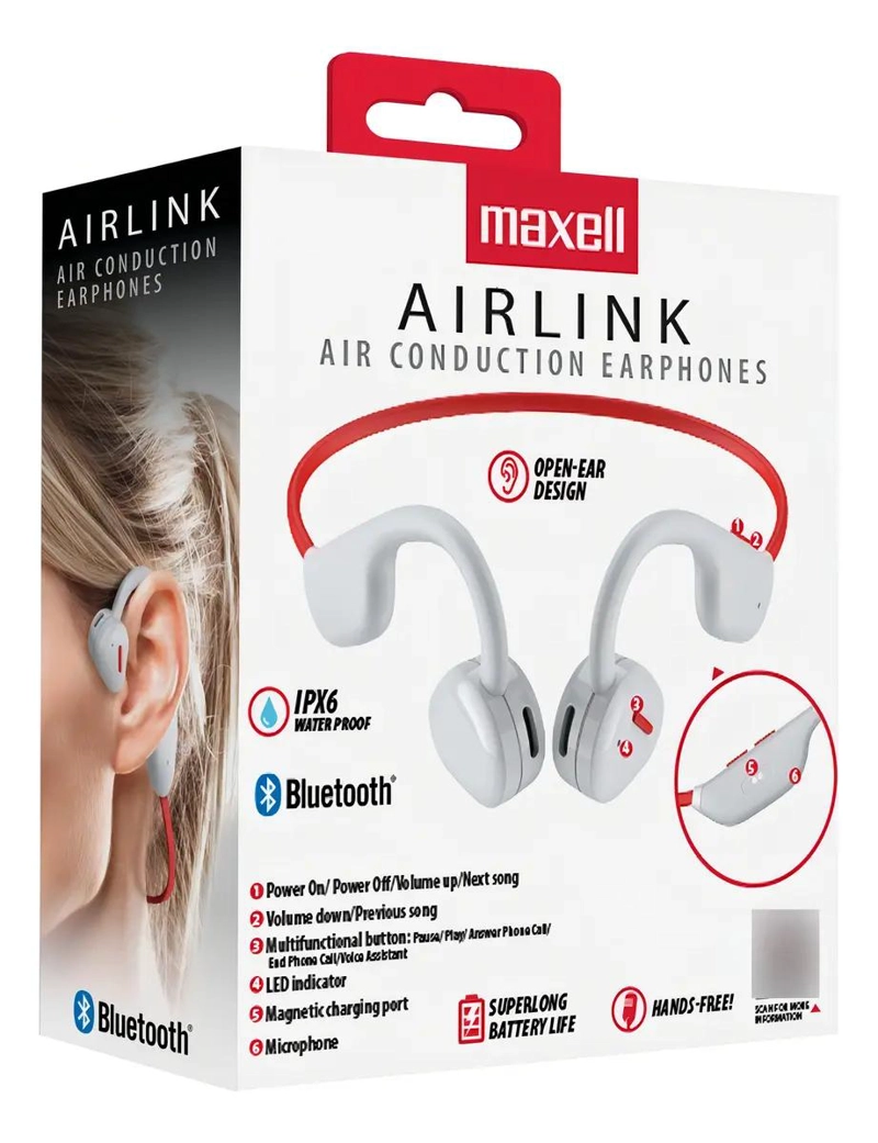 AUDIFONOS DEPORTIVOS BLUETOOTH IPX5 CON 7 HORAS DE USO - 3